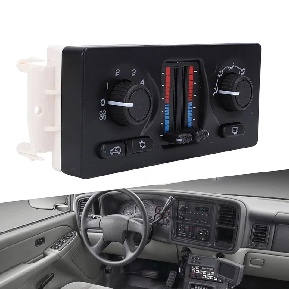 599-210XD New Climate Control Module for Chevrolet GMC Cadillac with Manual AC - Изображение 4 из 4
