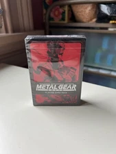 Metal Gear Solid MGS 1 Playing Card Deck Fangamer New & Sealed