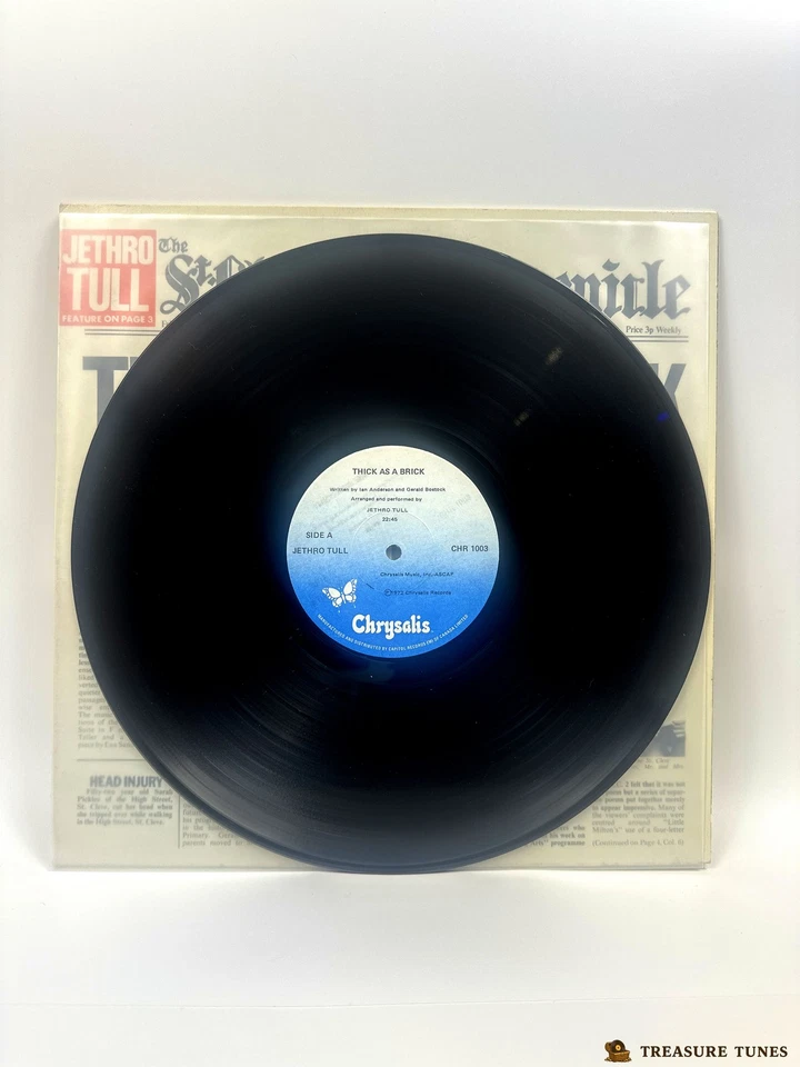 Jethro Tull - Thick As A Brick Vinyl LP [1972] MS 2072 - Image 2 of 4
