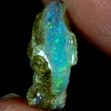 100% Natural Ethiopian Fire Opal Rough Amazing Fir opal 03.00Cts. 16x 08x 06mm