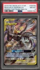 Pokemon Pikachu & Zekrom GX Tag Team Tins Black Star Full Art Promo SM168 PSA 8