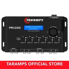 Taramp's Pro 2.6S DSP Equalizer 3-band Graphic Equalization 6 Channels 18K Ohms
