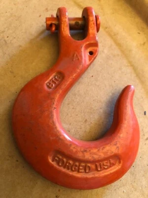 UNKNOWN 1/4" CAMPBELL Clevis Slip Alloy Hook - 440-3315 FORGED USA