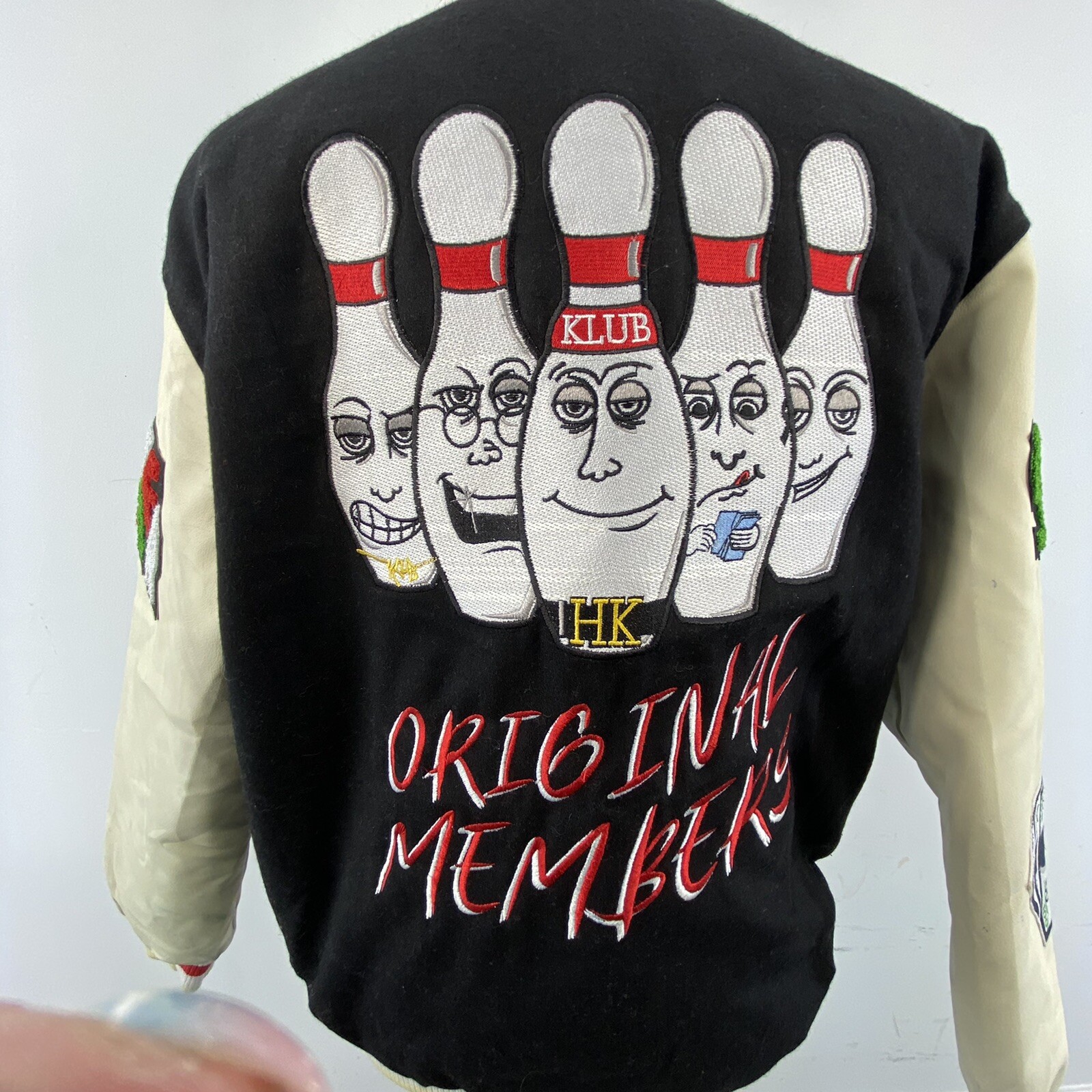 bowling varsity jacket
