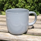 John Lewis Stoneware Grey Coffee Mug Cup Chunky Heavy