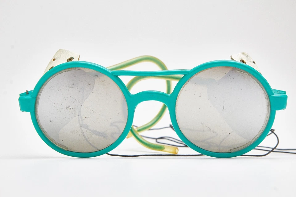 Gafas de sol redondas vintage de los años 80 MARTI gafas de espejo gafas de hombre ardiente Foto 4 de 4