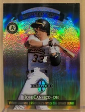 1997 Donruss LIMITED EXPOSURE #17 Jose Canseco Refractor RARE PARALLEL