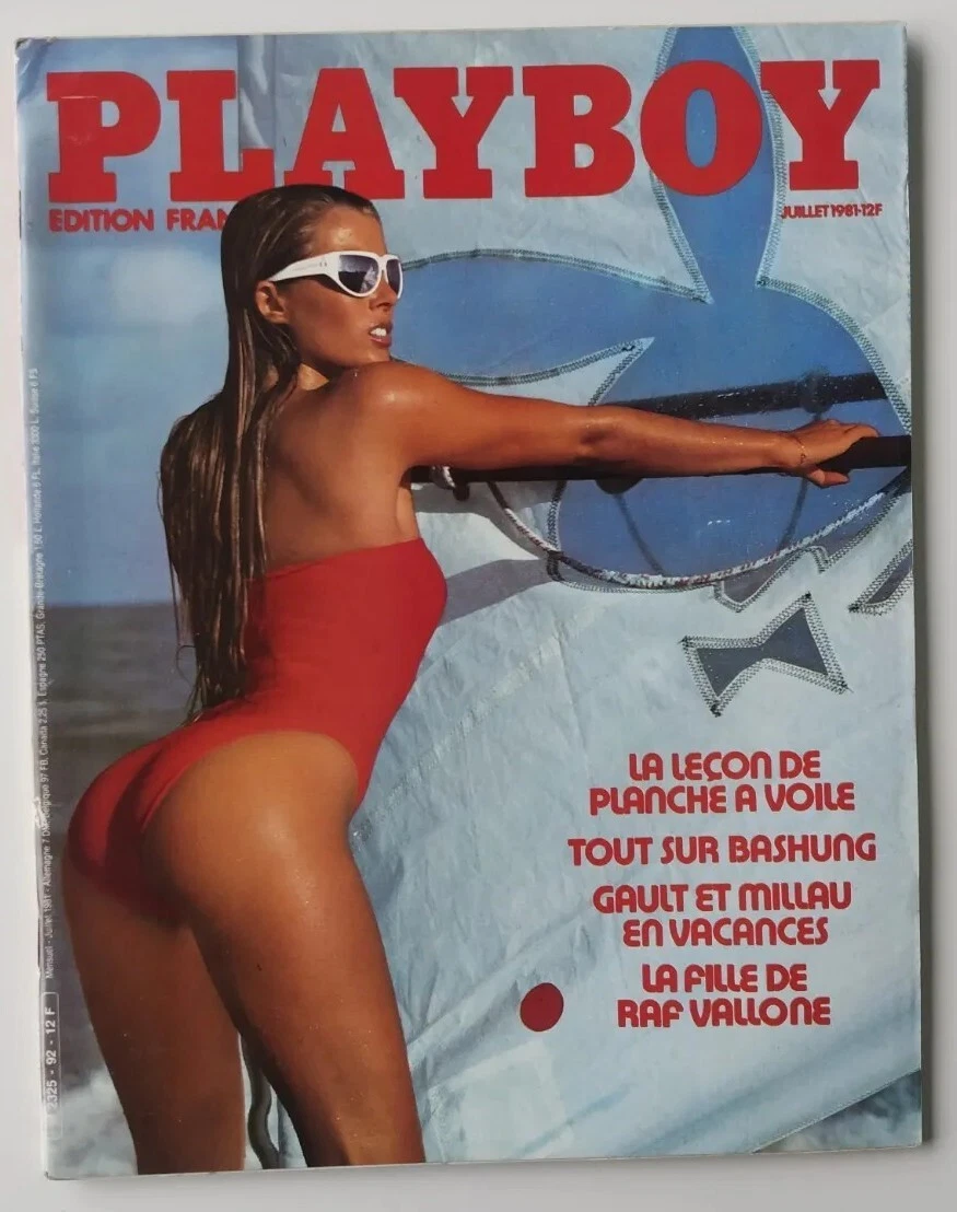 VINTAGE PLAYBOY MAGAZINE JULY 1981 RARE FRENCH LANGUAGE ISSUE | eBay