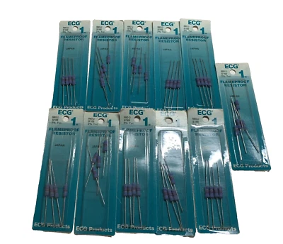 Philips ECG 1W Flameproof Resistor S168 680 Lot of 11 - Image 1 of 3
