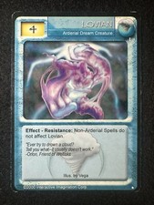 Magi Nation Duel CCG Lovian Arderial Dream Creature Limited Rare LP