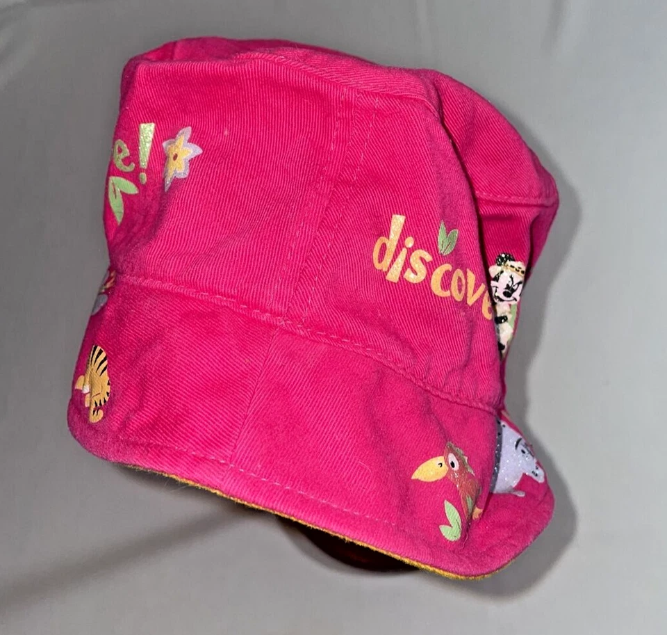 Sombrero cubo Walt Disney World Pink Wild Kingdom Foto 4 de 4