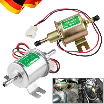 12V Universal Auto KFZ Kraftstoffpumpe Elektrische Diesel Benzinpumpe HEP-02A