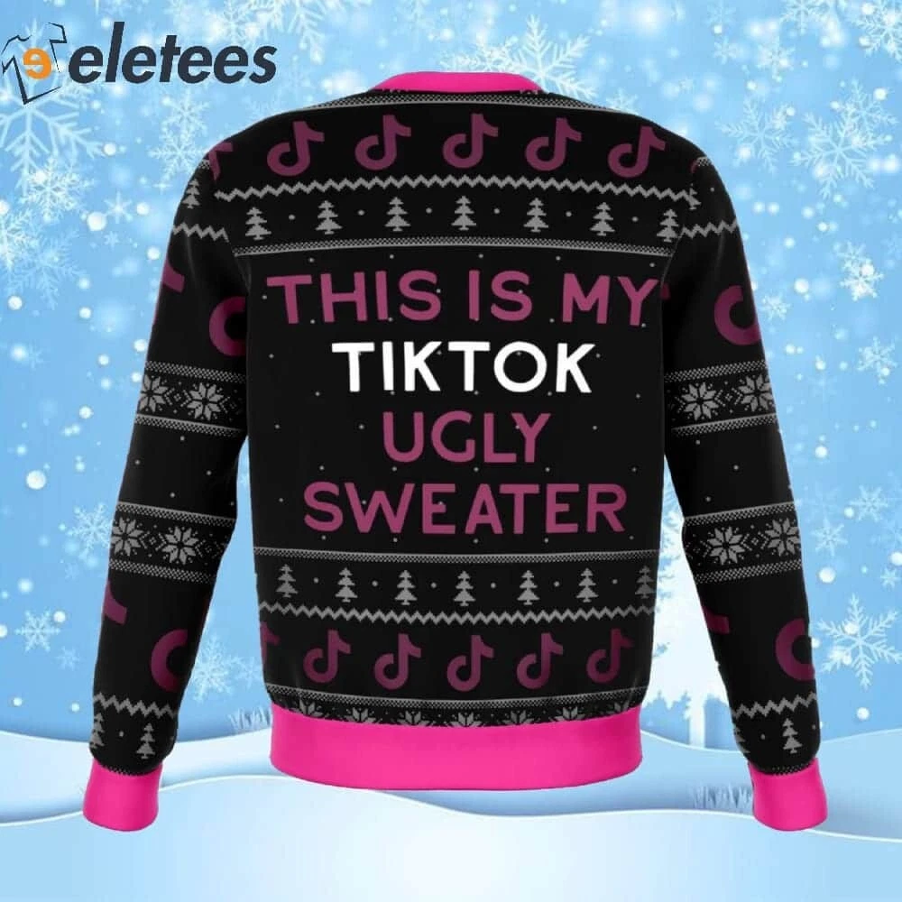 Galaxy Tiktok Ugly Christmas Sweater F0TLE565
