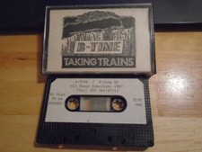 RARE OOP B-Time CASSETTE TAPE Taking Trains rock 1987 INDEPENDENT Rob Schnapf 
