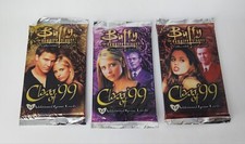 (3x Lot) BUFFY THE VAMPIRE SLAYER CLASS OF 99 CCG BOOSTER PACKS SEALED-fast ship