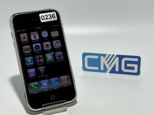 Apple iPhone 1. Generation 8GB 2G 1G Model 2007 1st Gen gebraucht ok 8 GB #0236 - Afbeelding 1 van 16