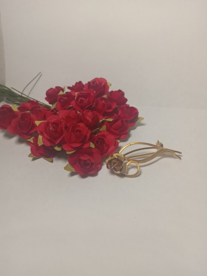 Rose Brooch - image 1