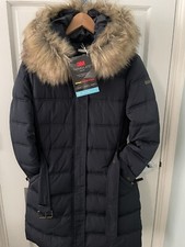 Esprit Jacket Quilted Winter Blue With 3mth Padding Woman Size S