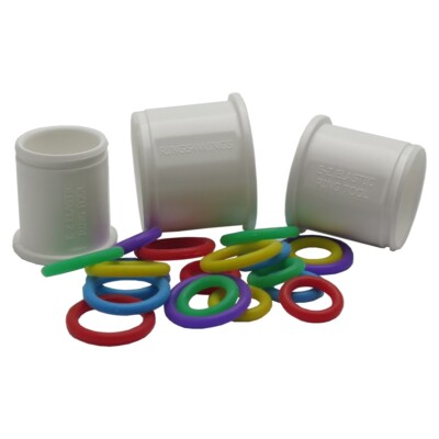 Vogelringe E-Z Elastic Ringe Ø 10,0mm bis Ø 16,0mm - Starterkit oder 25iger Pack