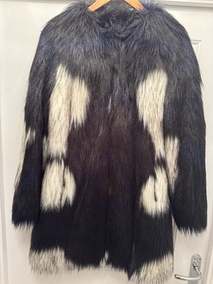 Marks and Spencer Speziale Per Una faux fur coat - size  10
