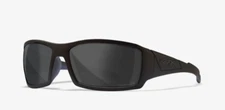 Wiley X Twisted Sunglasses  with Grey Captivate Lenses Matte Black Frame Alt Fit