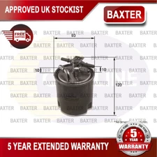 Fits Nissan Qashqai NV200 X-Trail 1.5 dCi 2.0 + Other Models Baxter Fuel Filter