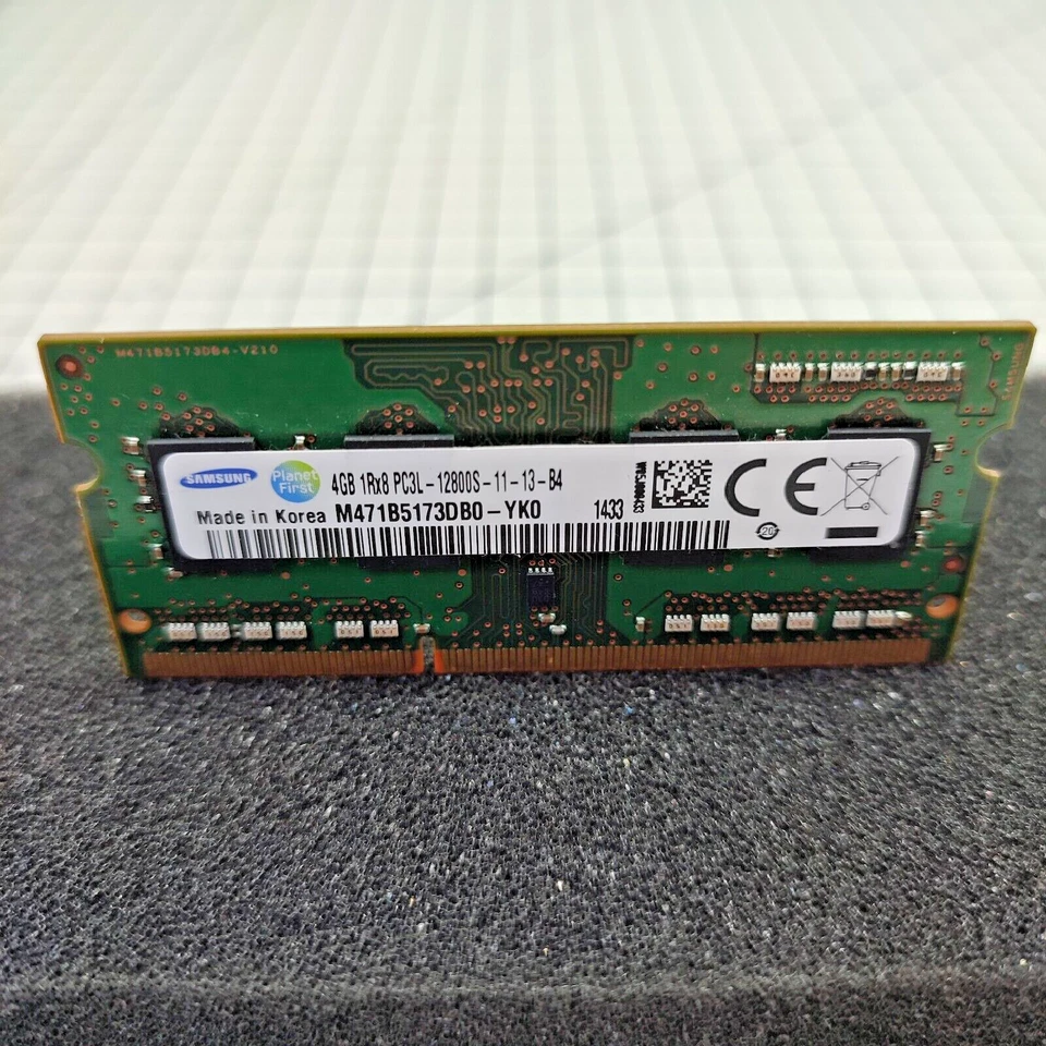 Samsung 4Go 204pin - PC3L-12800S - SO-DIMM DDR3 RAM - M471B5173DB0-YK0 - Photo 2/2