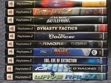 Lot 10 Playstation 2 Manuals  Case "NO GAME" See Photos