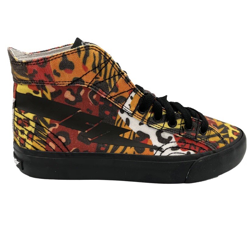 CREATIVE RECREATION Zeus Hi Mens NEW Sneaker Shoes Animal Print