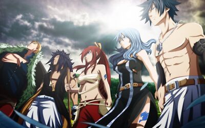 Anime fairy tail future tabs tale of the erza Custom Gaming Mat Desk