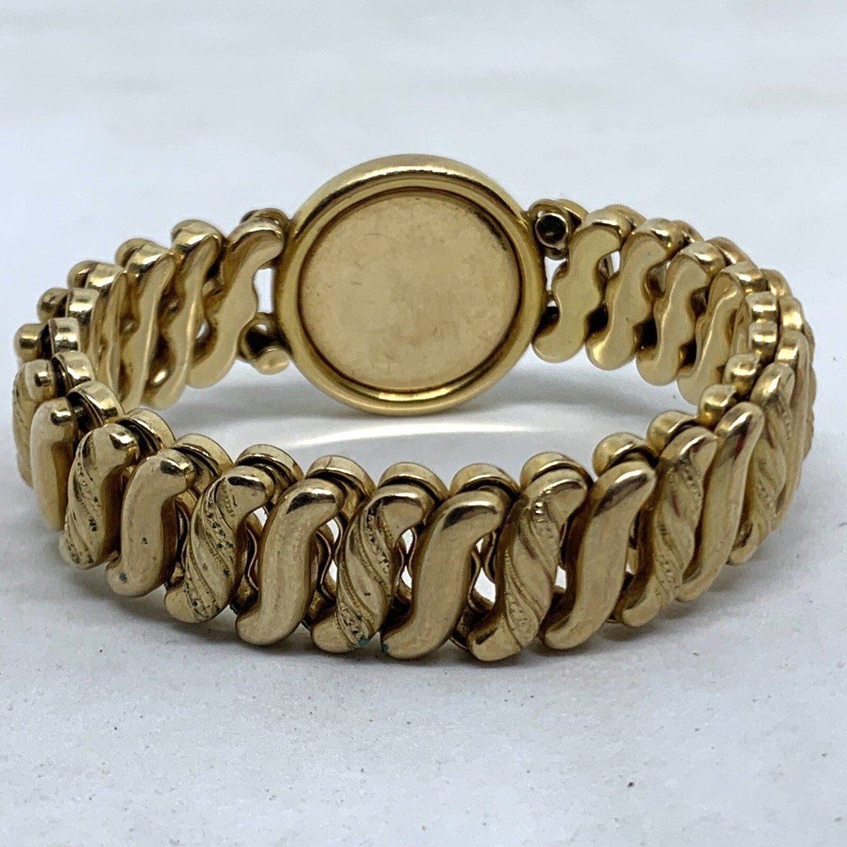 Vintage Carmen Sweetheart Expansion Bracelet The DFB Co Gold