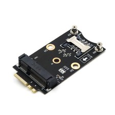 Mini PCI-E to M.2NGFF Key A/E Adapter with SIM Card Slot
