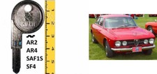 CHIAVE GREZZA AR2 PER ALFAROMEO - ALFETTA - GIULIA BERLINA - COUPé EPOCA 
