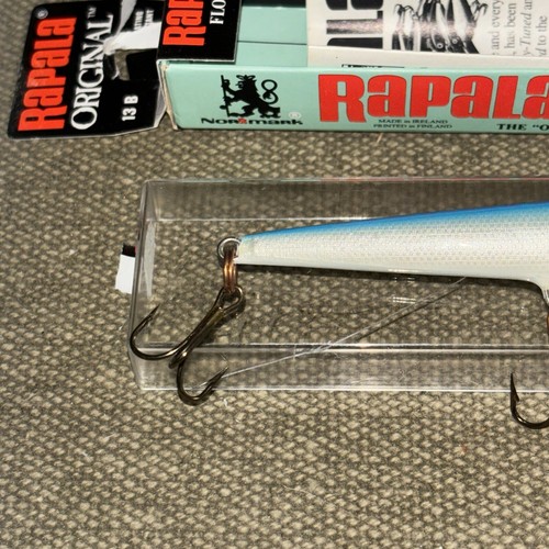 Rapala Floating 13 B Blue 5 1/4" Jerkbait/Stickbait fishing Lure. Original Box. - Picture 4 of 8