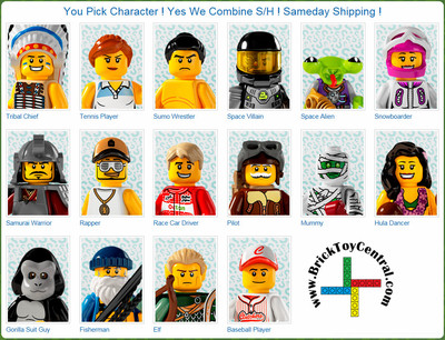 in Hand LEGO 8803 Series 3 Sumo Wrestler Minifigure for sale online
