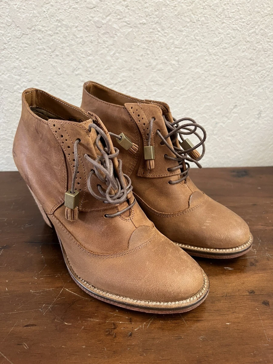 Oxford booties top