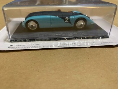 BUGATTI 57 G WIN 24 H LE MANS 1937 WIMILLE-BENOIST CLASSIC CARS 1:43