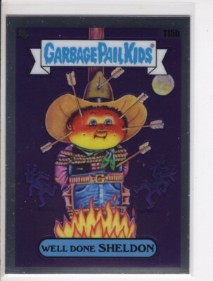 WELL DONE SHELDON GARBAGE PAIL KIDS CARD #115B NM | eBay