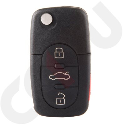For Audi A4 TT 1997 1998 1999 2000 2001 2002 2003 2004 Remote Key Shell Case Fob