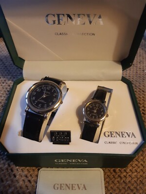 GENEVA Classic Collection. Uhren. Quartz. NEU & OVP.