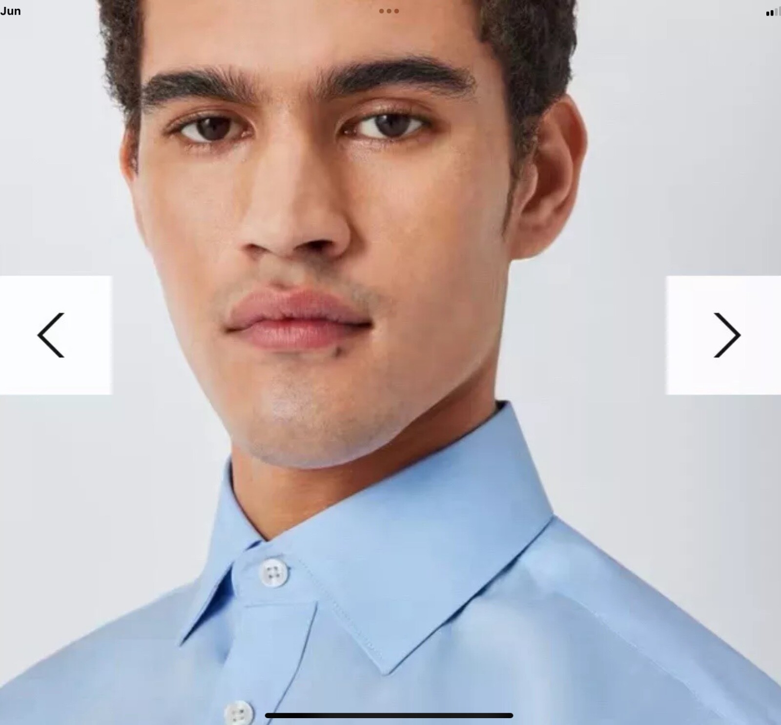 A John Lewis Mens New Non-Iron Regular Fit Double Cuff Shirt. Size 18”. RRP£40 image 5