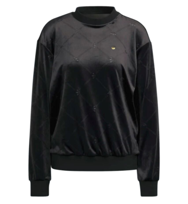 adidas Originals Women's Decadent Sport Trefoil Velvet Crew Sweatshirt  H18042 | eBay