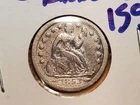 1853 Seated Liberty Dime