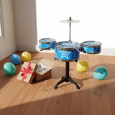 Kinder Jazz Drum Spielzeug einfach zusammenzubauen Percussion Instrument