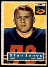 1956 Topps #71 Stan Jones NM RC Rookie Bears                      ID:90535