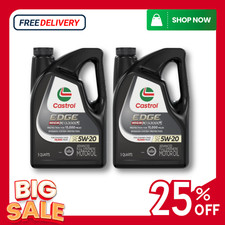(2 pack) Castrol EDGE High Mileage 5W-20 Advanced Full Synthetic Motor Oil, 5 Qt 44.79 per gallon