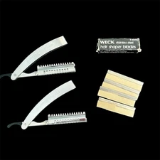 Lot Of 2  Vintage Weck Hair Shaper With 4 Blades