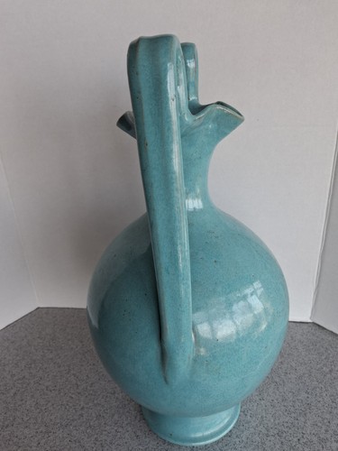 North Carolina art pottery double Rebecca jug attributed to J.B. Cole 1930's - Picture 4 of 7