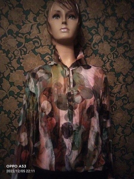 Women Jacques Britt Shirt Multicolor Cotton 38 / M #9HXP