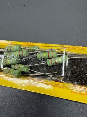 10x Ohmite 220k Ohm 2W Resistors Axial Through Hole OY224KE NOS